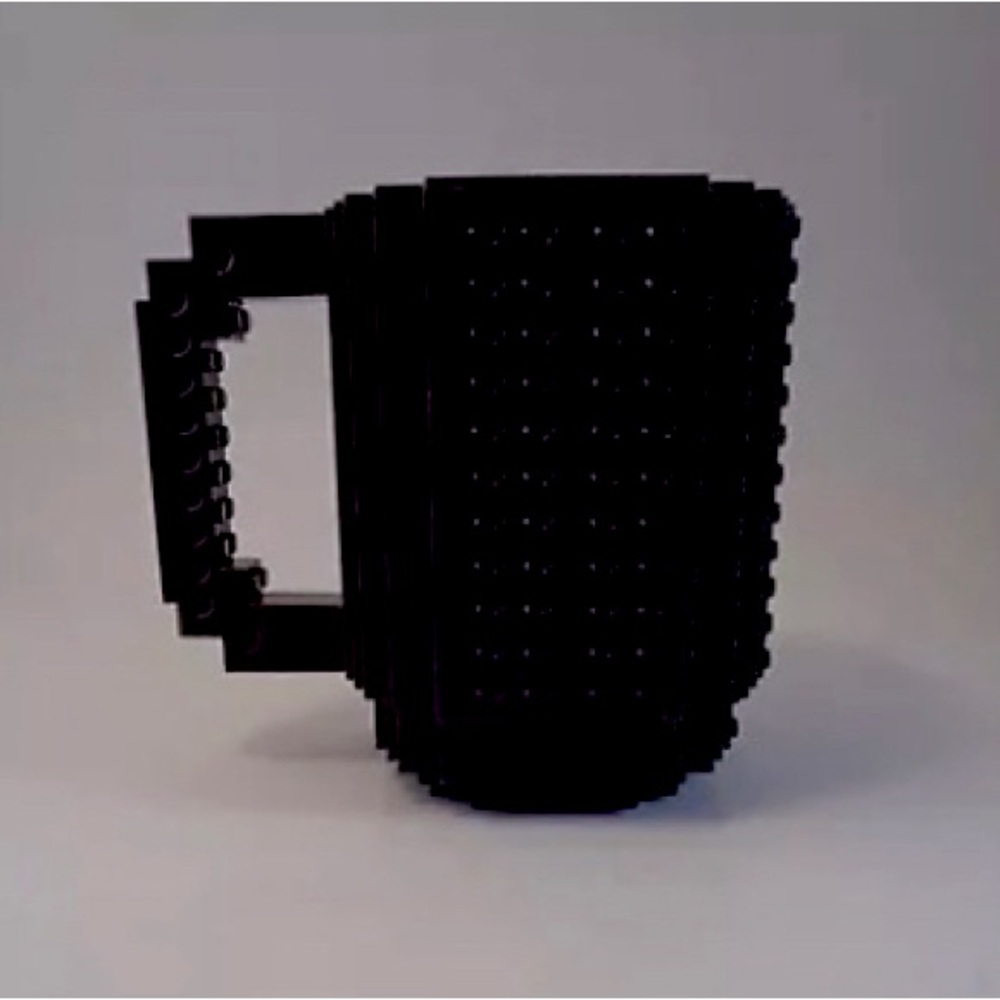 THINK GEEK ThinkGeek Build On Brick Mug Coffee Cup Lego K'NEX KREO Pre- Owned